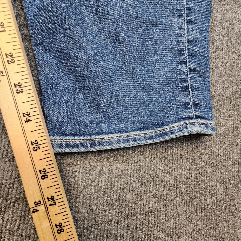 American Eagle Outfitters Women’s Blue High-Rise Relaxed Jeans - Picture 7 of 10